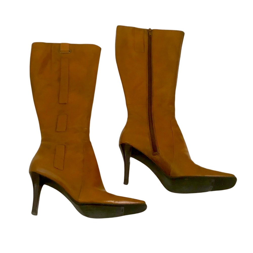 Nine West square toe tall boots size 6M